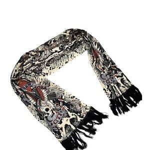 ED Hardy by Christian Audigier scarf Y2K